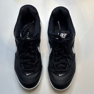 Nike Black and White Tennis Shoes - Court Lite